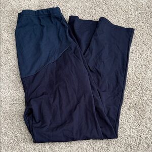 Navy Blue Maternity Leggings